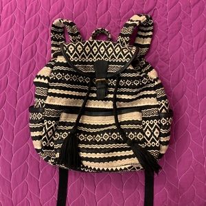 American Eagle Woven Backpack